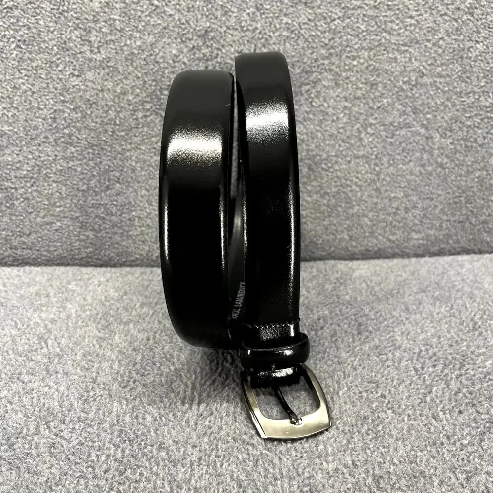 Paul Lawrence Boys‎ Belt Genuine Italian Leather Black Size 32 JC30